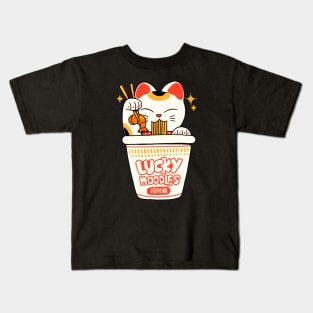 Lucky noodles Kids T-Shirt